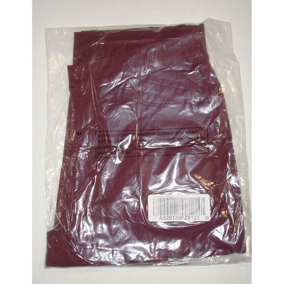 New Womens Isaac Mizrahi Live 6 T Tall 24/7 Straight Pant Spiced Wine Dark Red - Picture 2 of 9